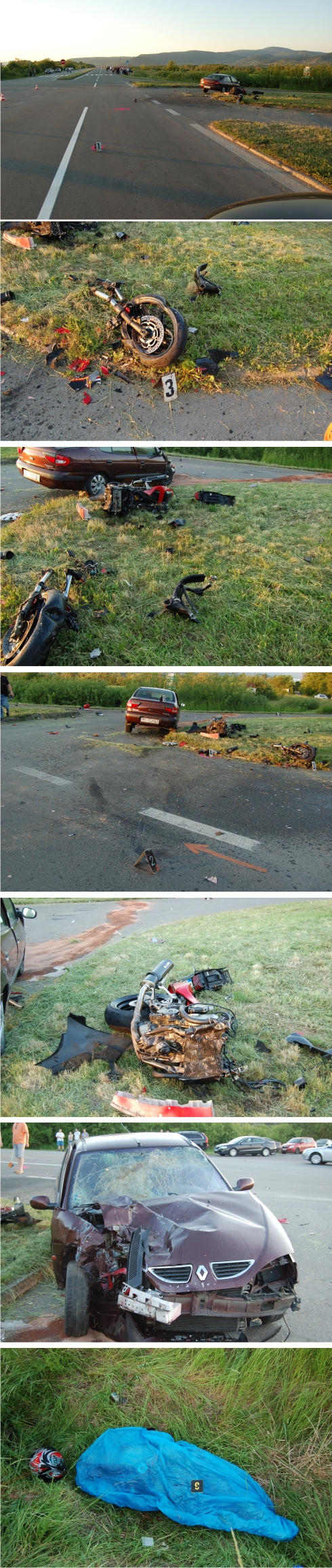 tragická nehoda motocyklistu