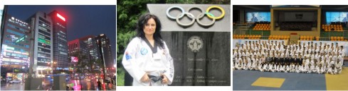 trénerka domáceho Taekwondo klubu HAKIMI Nora Kiššová