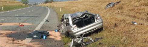 tragická dopravná nehoda za Moldavou Mokrance