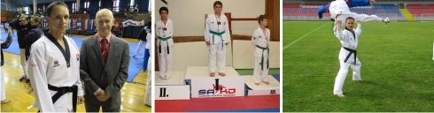 Gabi Hiczér taekwondo