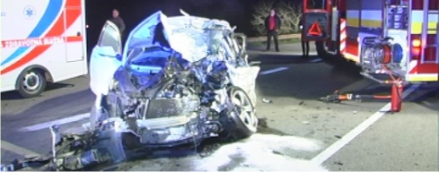 Kamió sa zrazil s Audi, jeden muž zahynul, tragická nehoda