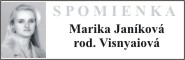 Marika Janíková rod. Visnyaiová