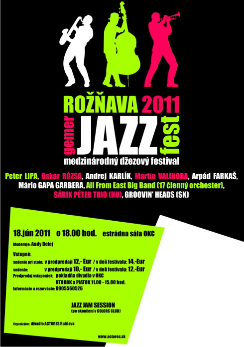 GEMER JAZZ FEST ROŽŇAVA 2011 - foto