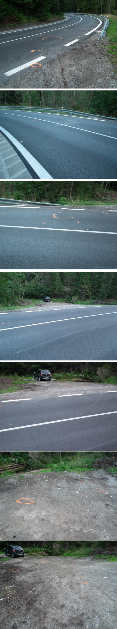 tragická nehoda - zrazili sa dve motorky  Vernár - Hranovnica