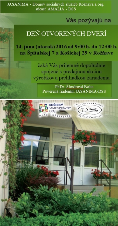 DSS JASANIMA Rožňava