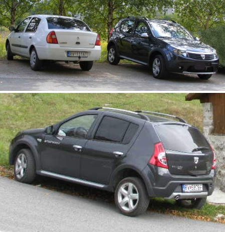 renault thalia dacia sandero stepway